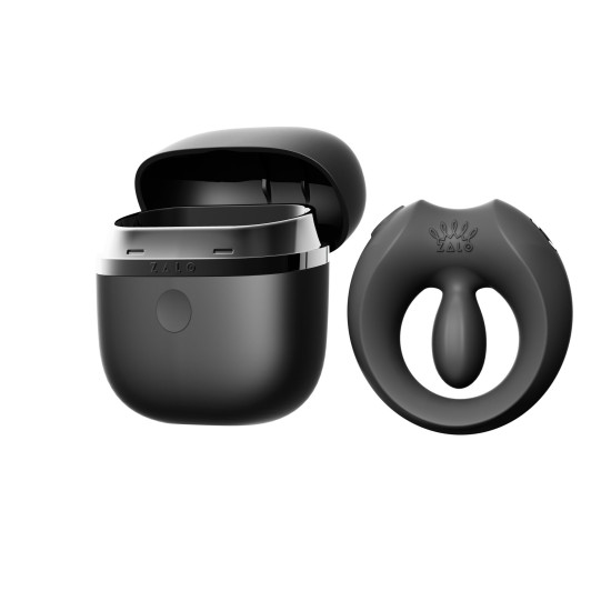 Эрекционное кольцо, черное Zalo Apis Obsidian Black