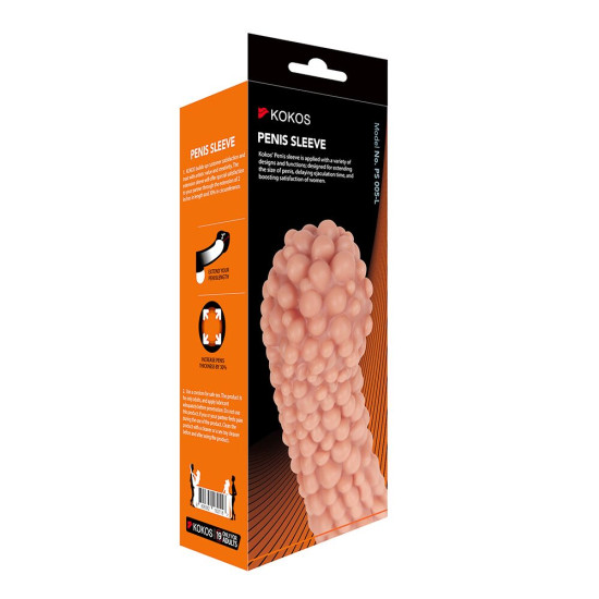 Насадка на член Kokos Penis Sleeve PS 005, L