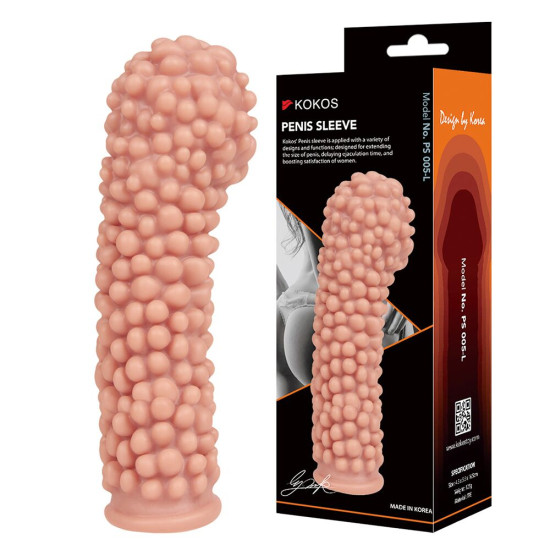 Насадка на член Kokos Penis Sleeve PS 005, L