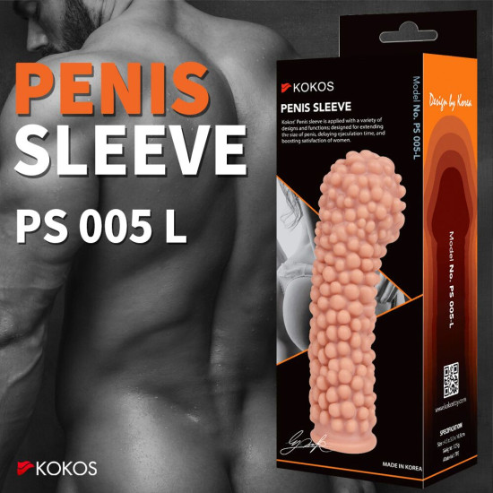 Насадка на член Kokos Penis Sleeve PS 005, L