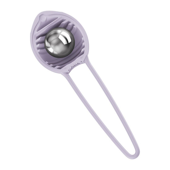 Одинарный вагинальный шарик, фиолетовый, диаметр 3.6 см Fun Factory SMARTBALL UNO Purple