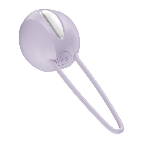 Одинарный вагинальный шарик, фиолетовый, диаметр 3.6 см Fun Factory SMARTBALL UNO Purple