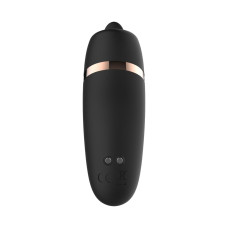 Мини-вибратор с язычком Rosy Gold Vibrating & Licking Dual Stimulator