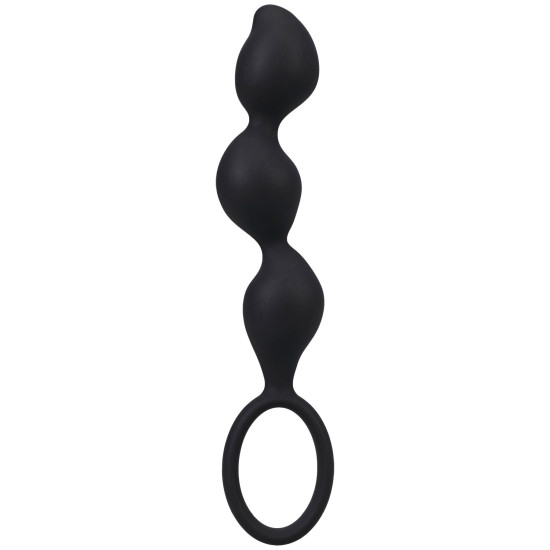 Набір анальних іграшок з контурними намистинами Doc Johnson Mood Naughty Contour Beads Trainer Set