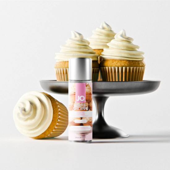 Лубрикант на водной основе, без сахара и парабенов, кекс с глазурью JO Bake Shoppe - Frosted Cupcake, 60 ml