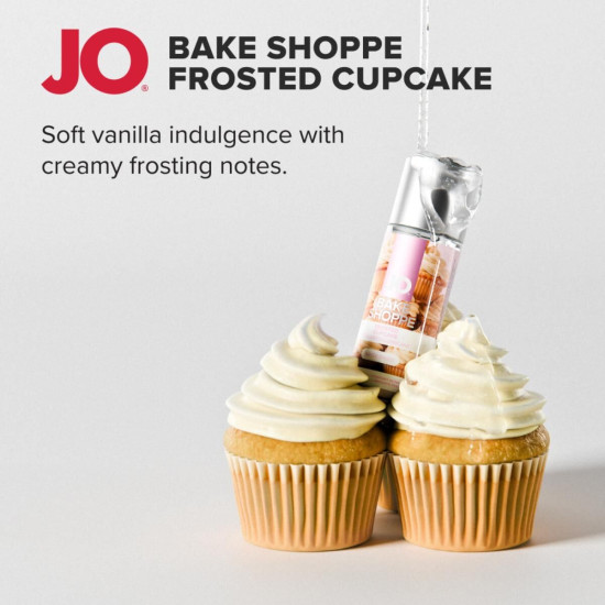Лубрикант на водной основе, без сахара и парабенов, кекс с глазурью JO Bake Shoppe - Frosted Cupcake, 60 ml