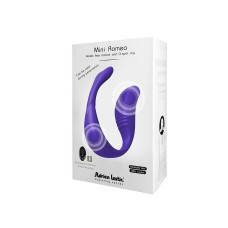 Вибратор для пар с пультом LRS и двумя моторчиками Adrien Lastic Mini Romeo II