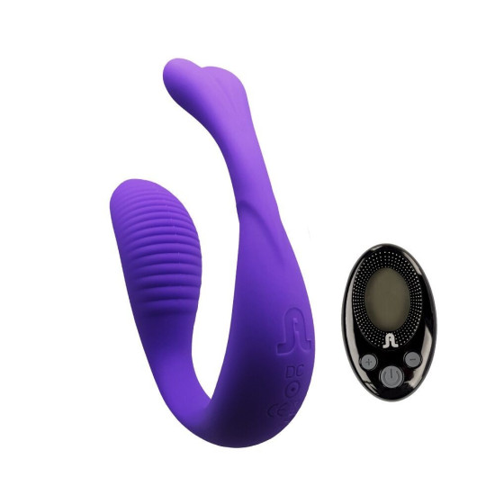 Вібратор для пар з пультом LRS і двома моторчиками Adrien Lastic Mini Romeo II