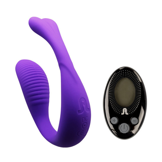 Вібратор для пар з пультом LRS і двома моторчиками Adrien Lastic Mini Romeo II