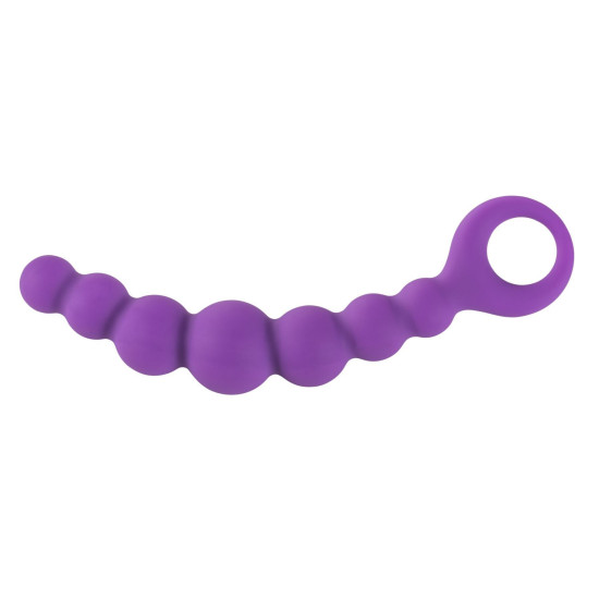Анальный стимулятор, силикон, макс. диаметр 3 см Alive Bubble Chain, S