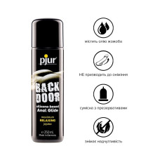 Pjur backdoor anal Relaxing jojoba silicone, 250 ml - смазка для анального секса на силиконовой основе