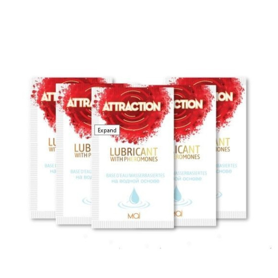 Пробник лубриканта с феромонами MAI Attraction Lubs, 10 ml