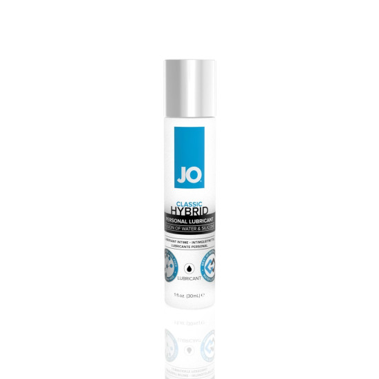 JO Classic Hybrid, 30 ml - густая интимная смазка на гибридной основе без глицерина