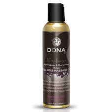 Съедобное массажное масло со вкусом шоколада DONA Kissable Massage Oil Chocolate Mousse, 110 ml
