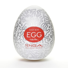 Набор из 6 яиц-мастурбаторов с дизайном Party Tenga Keith Haring Egg Party Pack