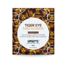 Пробник масажної олії з ароматом макадамії EXSENS Tiger Eye Macadamia, 3 ml