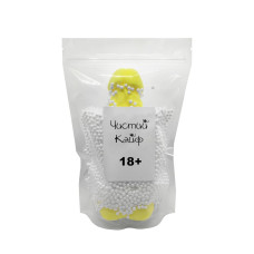 Крафтовое мыло-член с присоской, натуральное, желтое Чистый Кайф Yellow, XL