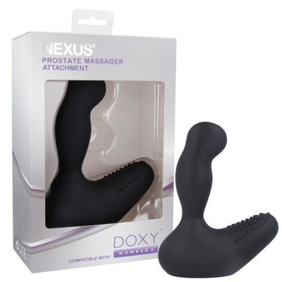 Насадка для вібромасажера у вигляді масажера простати, Doxy Number 3 Nexus Prostate Massager