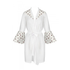 Пеньюар, білий Lovelia Peignoir White, L/XL