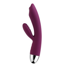 Вибратор-кролик с жемчужной стимуляцией точки G, фиолетовый Svakom Trysta Violet