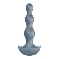 Анальний стимулятор-намистини з двома моторами, блакитний Satisfyer Lolli-Plug 2 Ice Blue