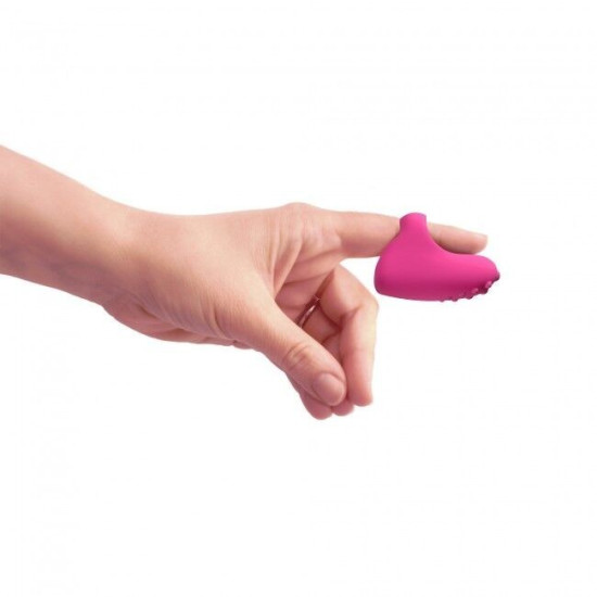 Вібратор на палець перезаряджається, рожевий Dorcel MAGIC FINGER Rose