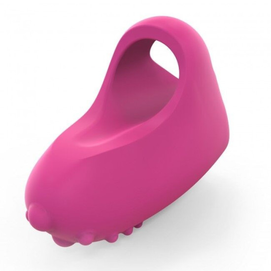 Вібратор на палець перезаряджається, рожевий Dorcel MAGIC FINGER Rose