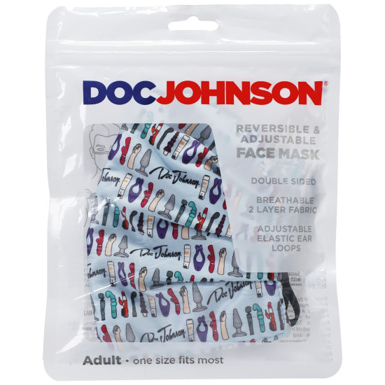 Гигиеническая маска Doc Johnson DJ Reversible and Adjustable Face Mask