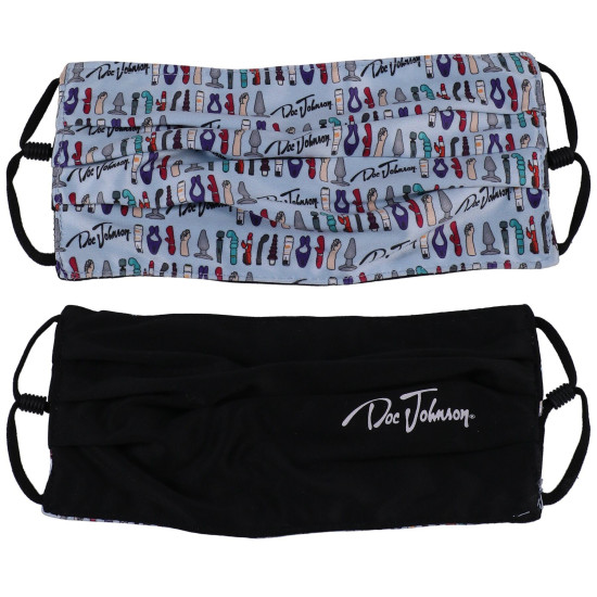 Гигиеническая маска Doc Johnson DJ Reversible and Adjustable Face Mask