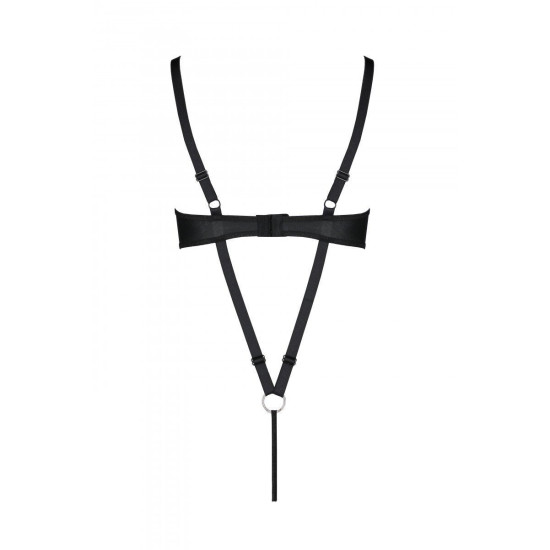 Боди, черное Passion Celine Body Black, L/XL
