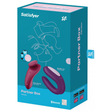 Набор (вибратор для пар Double Joy и вибратор в трусики Sexy Secret) Satisfyer Partner Box 1