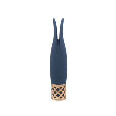 Кліторальний вібратор з гнучкими вушками, синій Pillow Talk Secrets Playful Clitoral Vibrator Blue