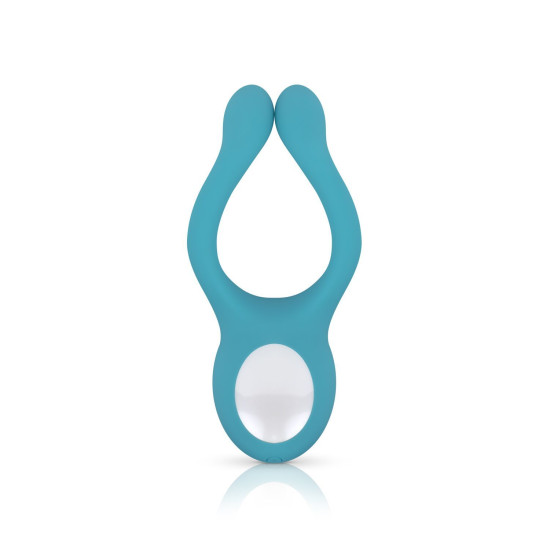 Вібратор для пар, бірюзовий Cala Azul Dani I Couples Vibrator