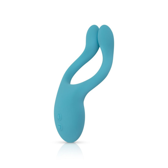 Вібратор для пар, бірюзовий Cala Azul Dani I Couples Vibrator