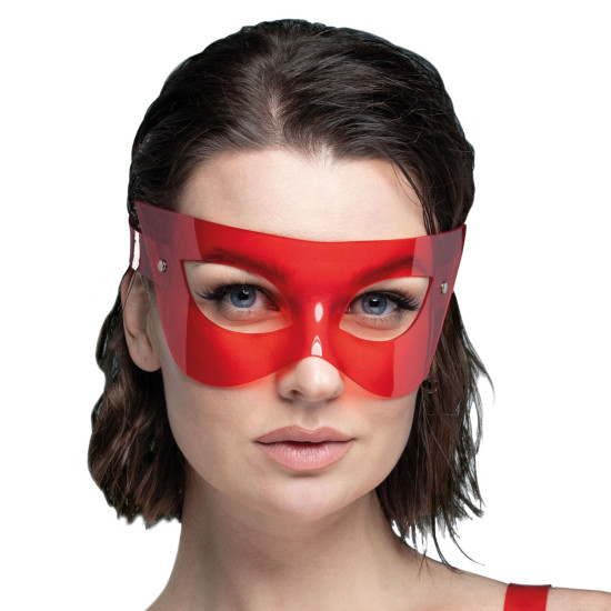 Маска, красная прозрачная Feral Feelings Mystery Mask Red Transparent