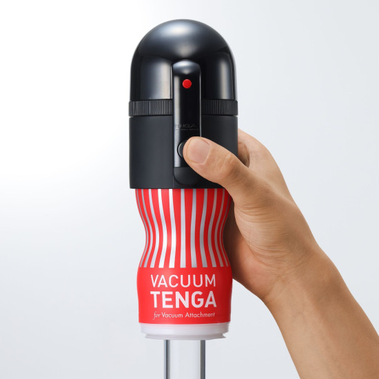 Вакуумна насадка з 5 режимами роботи і мастурбатором в комплекті Tenga Vacuum Max + Tenga Vacuum Cup