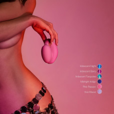 Виброяйцо с вакуумной клиторальной стимуляцией, розовое Love To Love Wonderlover Pink Passion