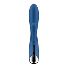 Вибратор-кролик с ротацией, 3 мотора, синий Satisfyer Spinning Rabbit 1 Blue