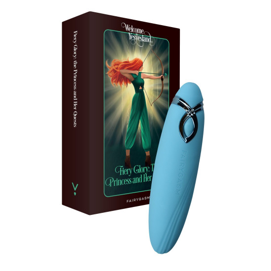 Міні-вібратор, синій FairyGasm PleasureArrow Blue