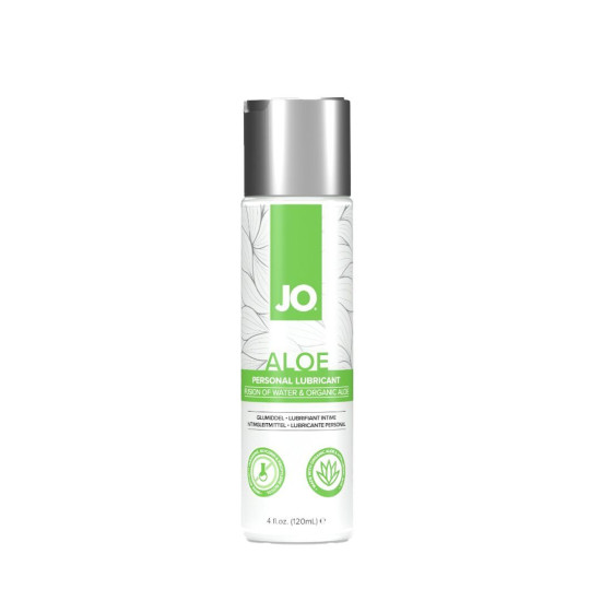 Интимная смазка на водной основе с алоэ JO H2O Waterbased Aloe, 120 ml