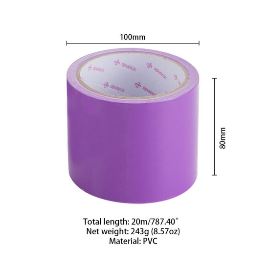 Электростатическая лента для бондажа, фиолетовая Lockink Sevanda Electrostatic Tape Purple, 16 м