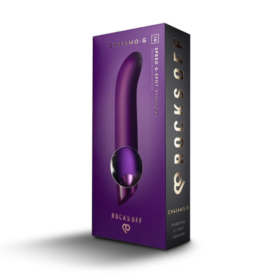 Вибратор, фиолетовый Rocks Off Chaiamo G Purple