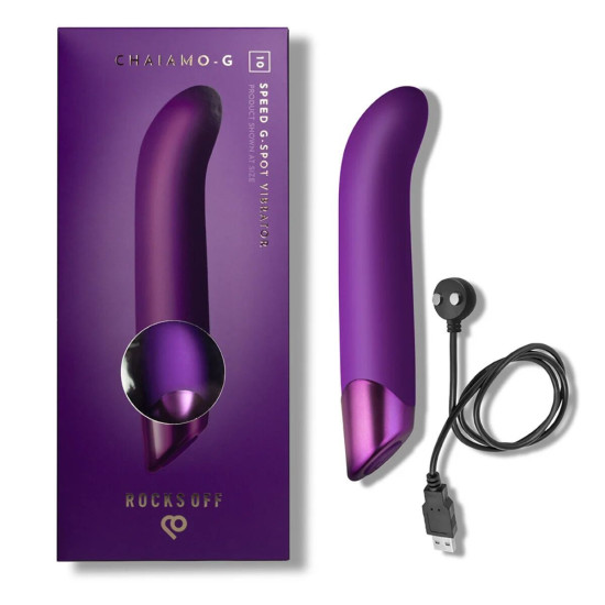 Вибратор, фиолетовый Rocks Off Chaiamo G Purple