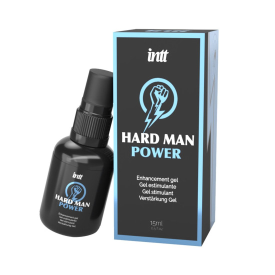 Гель для стимуляции пениса Intt Hard Man Power, 15 ml