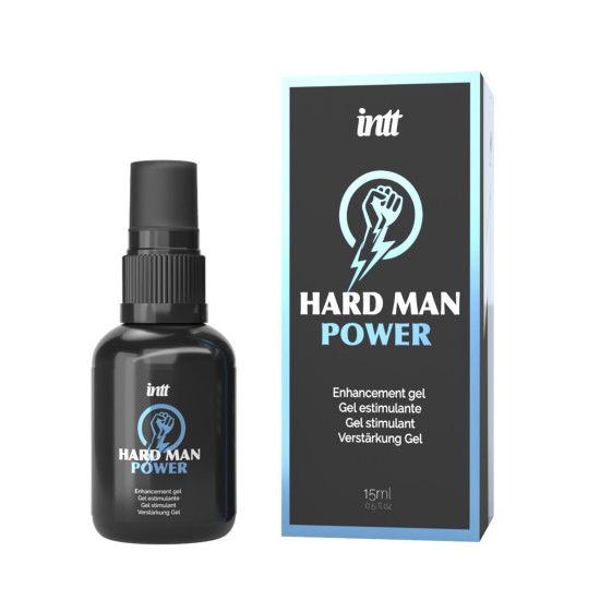 Гель для стимуляции пениса Intt Hard Man Power, 15 ml