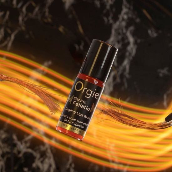 Стимулирующий блеск для губ Orgie Electric Fellatio Lips Gloss, 10 ml
