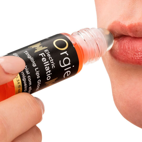 Стимулирующий блеск для губ Orgie Electric Fellatio Lips Gloss, 10 ml
