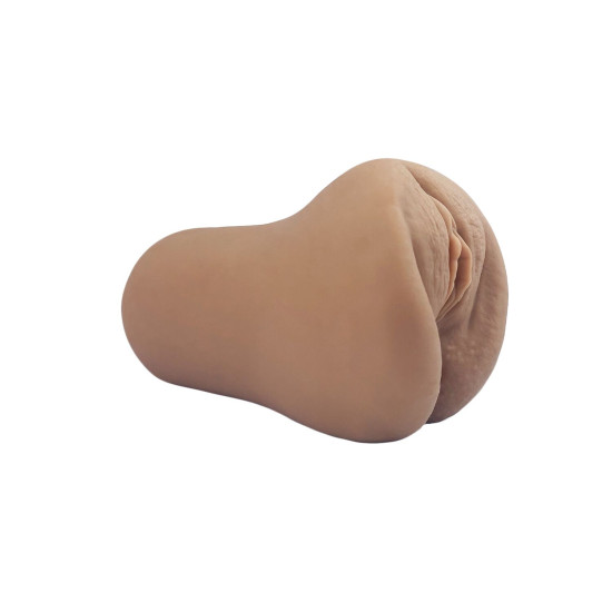 Ультрареалістичний мастурбатор (вагіна та попа) Alive Mia Super Realistic Masturbator Caramel, XL