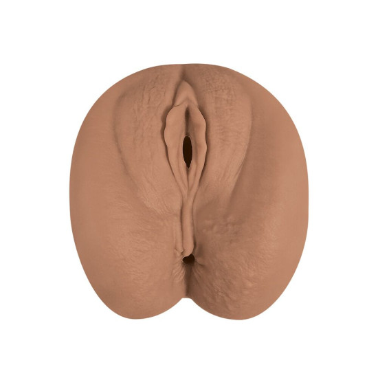 Ультрареалістичний мастурбатор (вагіна та попа) Alive Mia Super Realistic Masturbator Caramel, XL