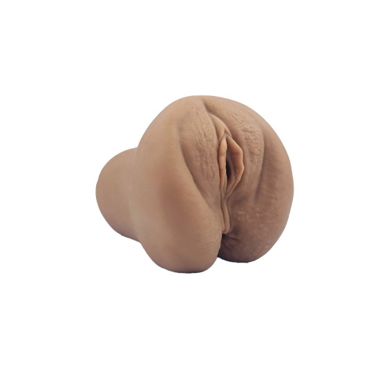 Ультрареалістичний мастурбатор (вагіна та попа) Alive Mia Super Realistic Masturbator Caramel, XL